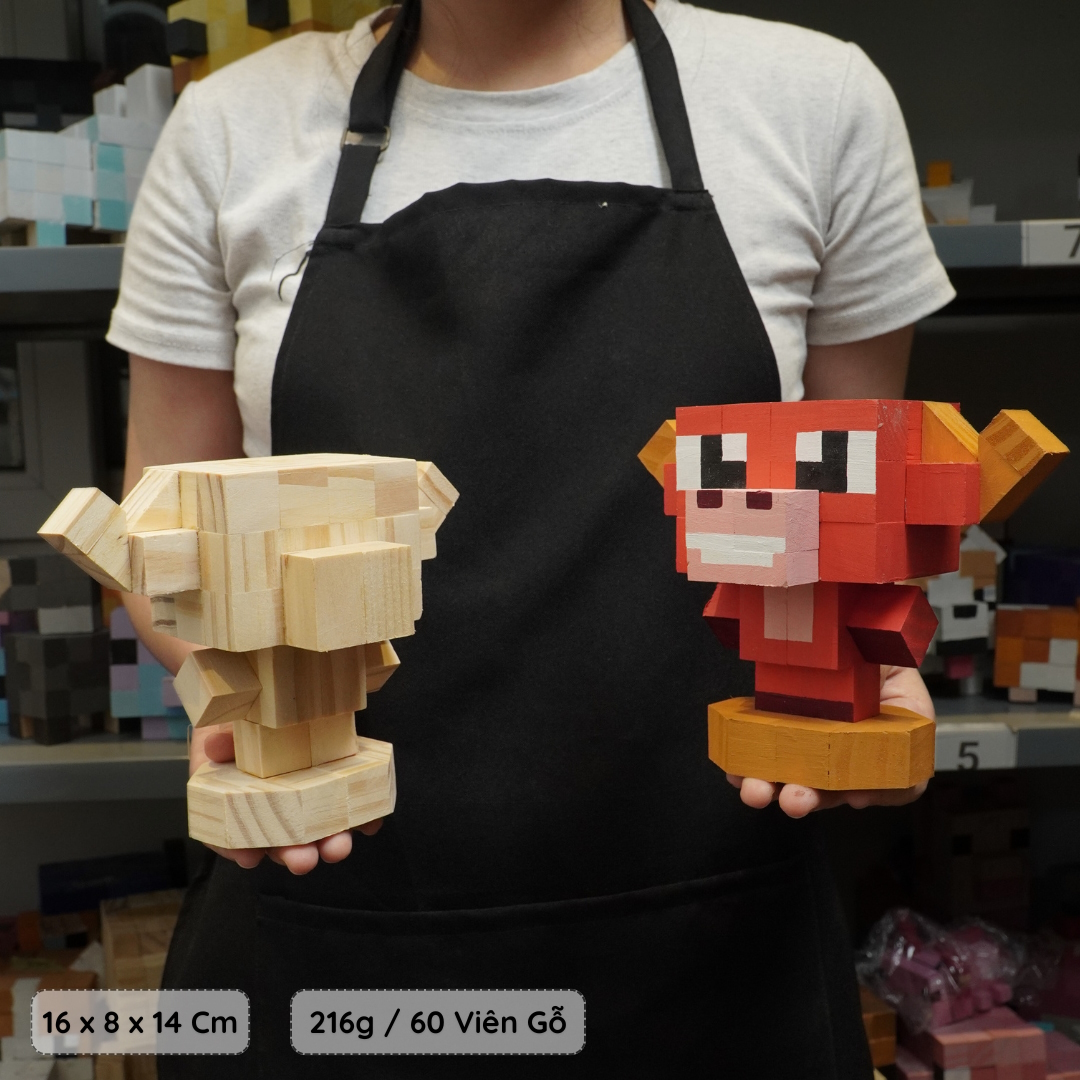(DIY) Kit Tô Màu 12 Con Giáp Sửu (Trâu)