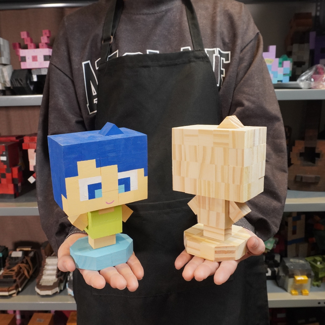 (DIY) Kit Tô Màu Mô Hình Nhân Vật Joy Inside Out