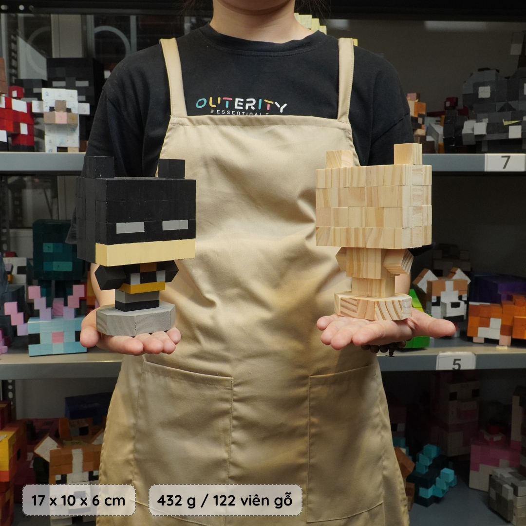 (DIY) Kit Tô Màu Batman (size s)