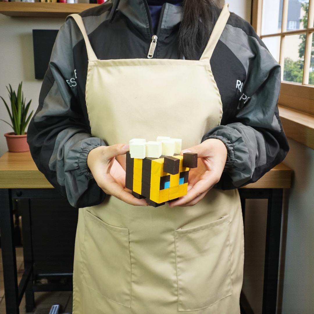 p8. Bộ Lắp Ghép Mô Hình Minecraft Bee
