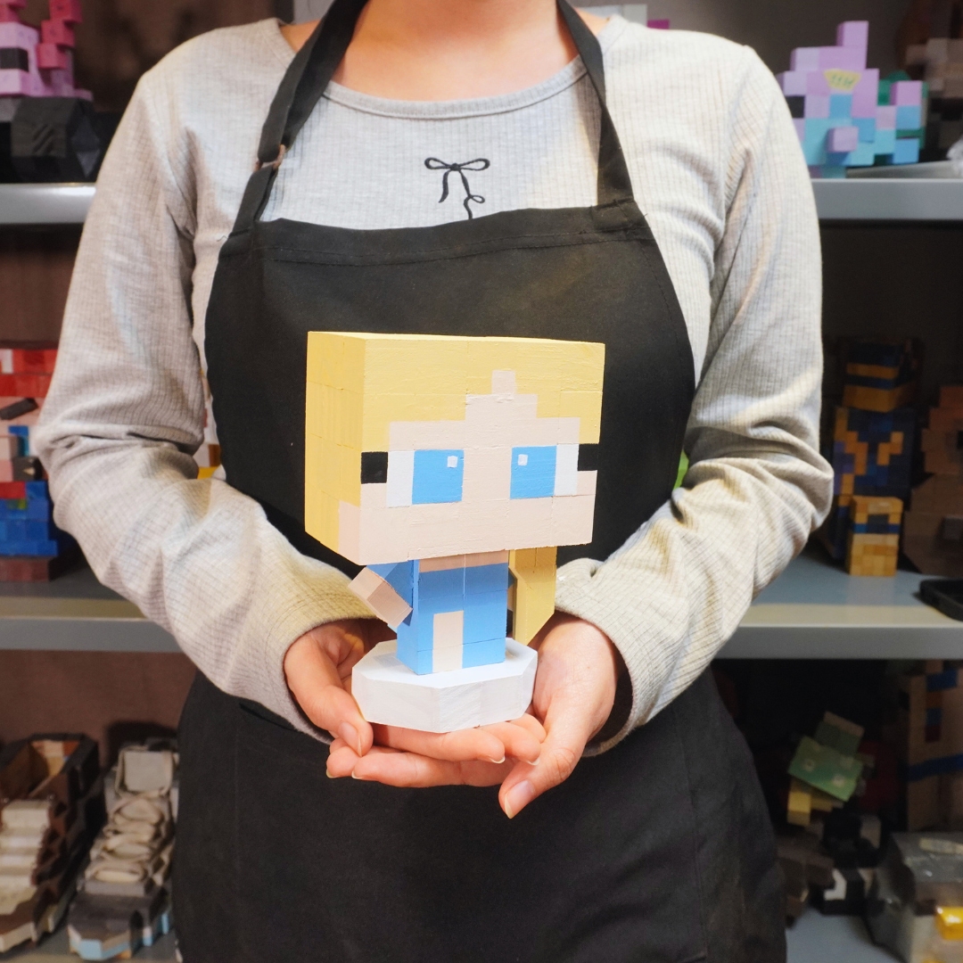 Mô Hình Gỗ Công Chúa Elsa - Frozen (size s)