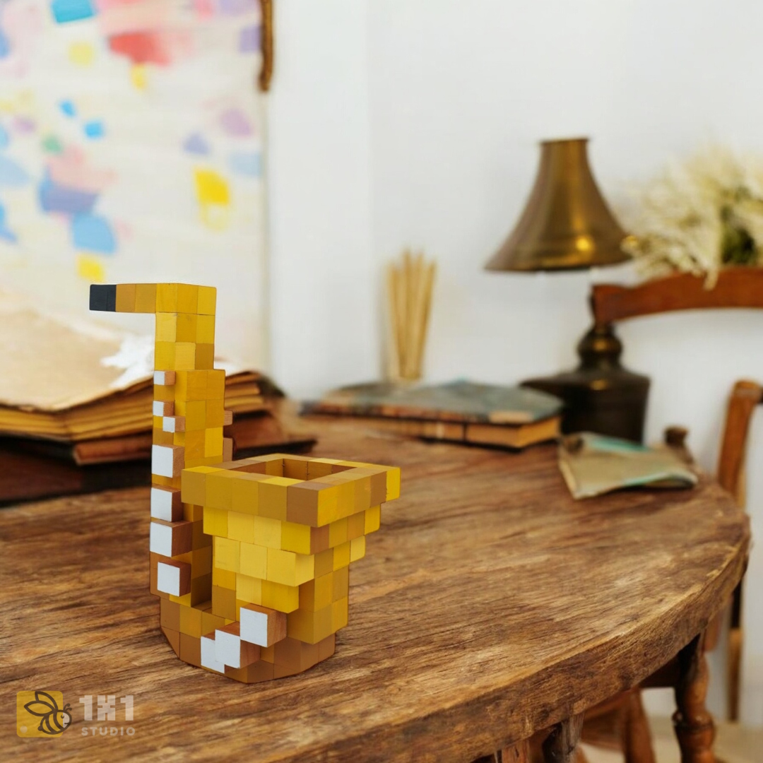 Mô Hình Gỗ Kèn Saxophone (Art Toy)