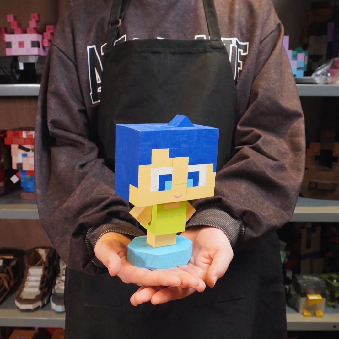 (DIY) Kit Tô Màu Mô Hình Nhân Vật Joy Inside Out