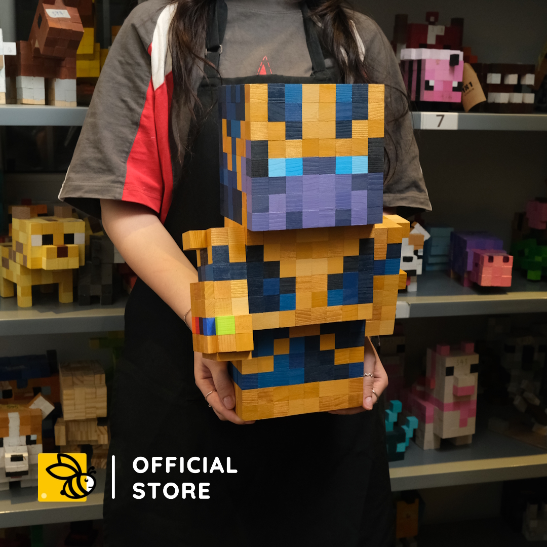 Mô Hình Gỗ Bigsize Thannos (Art Toy)