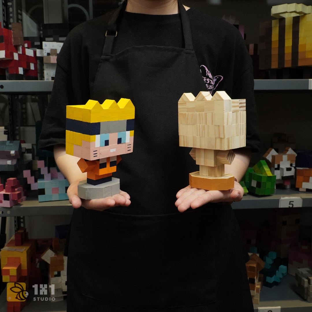 Mô Hình Gỗ Naruto