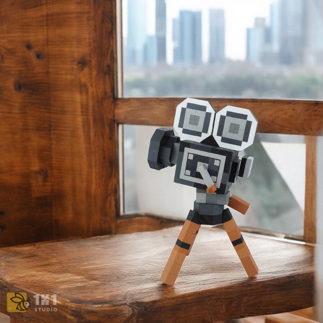 Mô Hình Gỗ Walt Disney Tribute Camera (Art Toy)