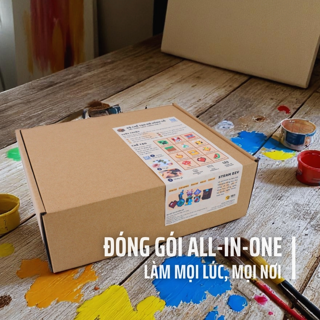 Bộ Chế Tạo 2 Mô Hình Phẳng Decor (Bộ 2)