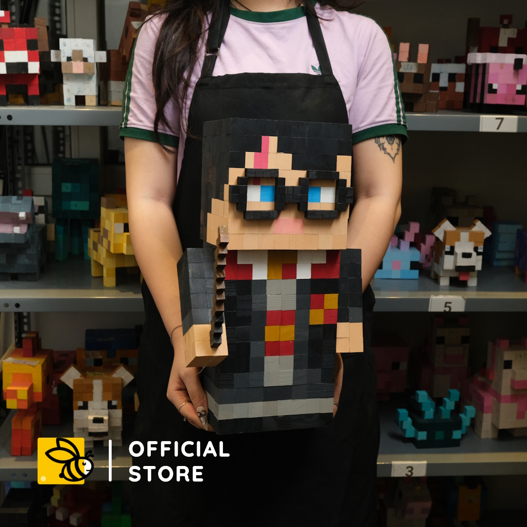 Mô Hình Gỗ Bigsize Harry Potter (Art Toy)