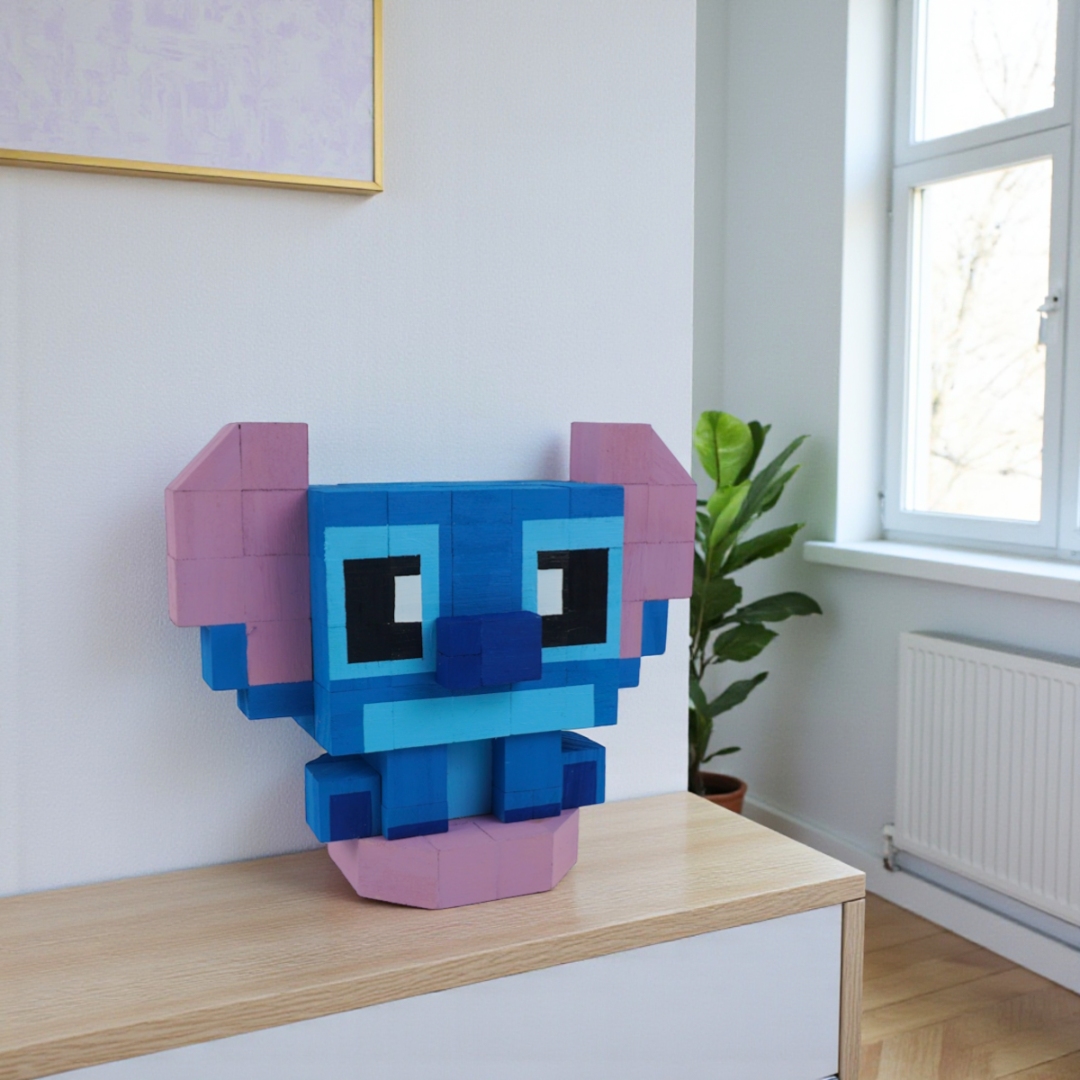 p6 - Mô Hình Gỗ Stitch