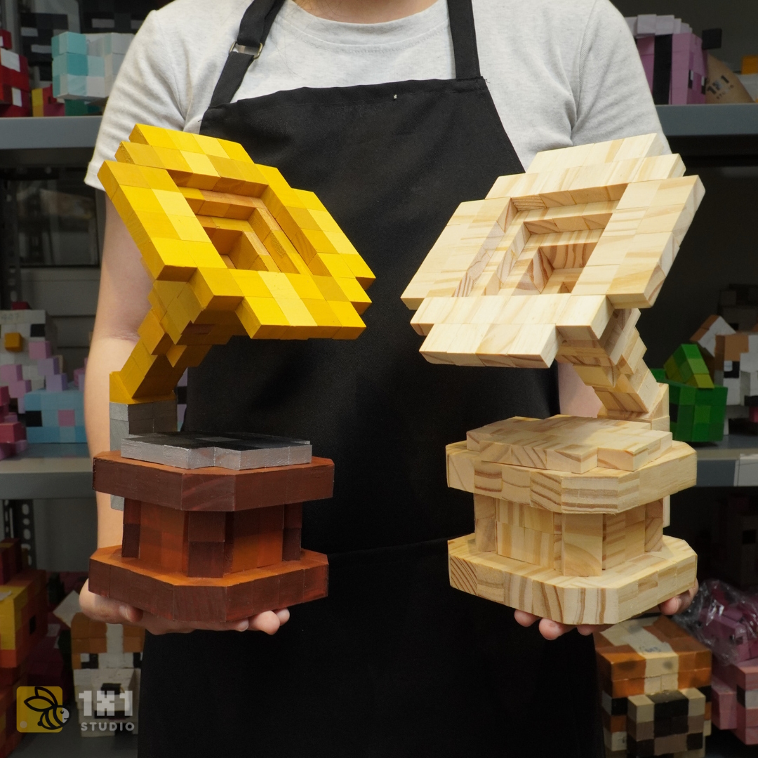 Mô Hình Gỗ Máy Phát Nhạc Gramophone (Art Toy)