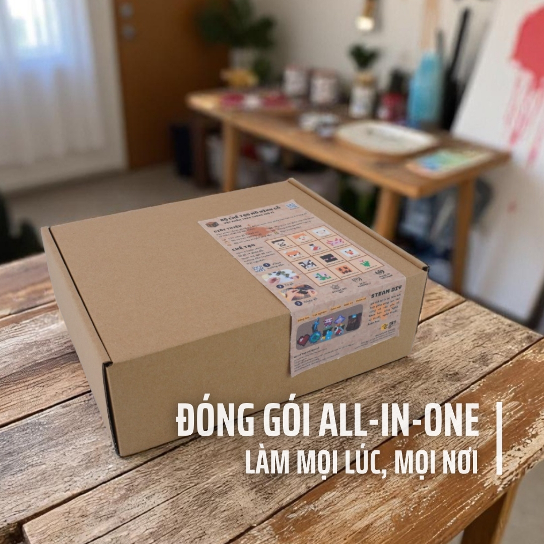 Bộ Chế Tạo 2 Mô Hình Phẳng Decor (Bộ 1)