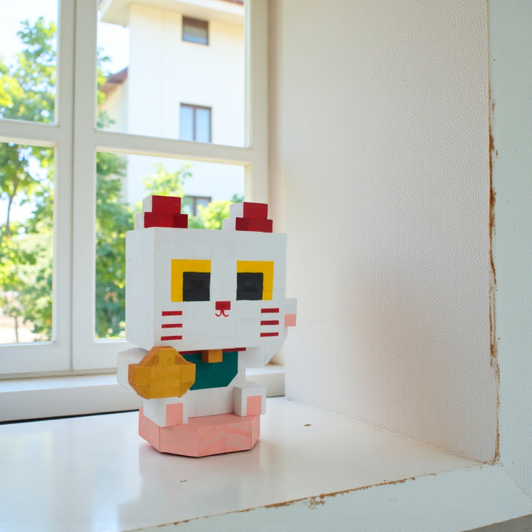 p5 - Kit Tô Màu Mèo Thần Tài