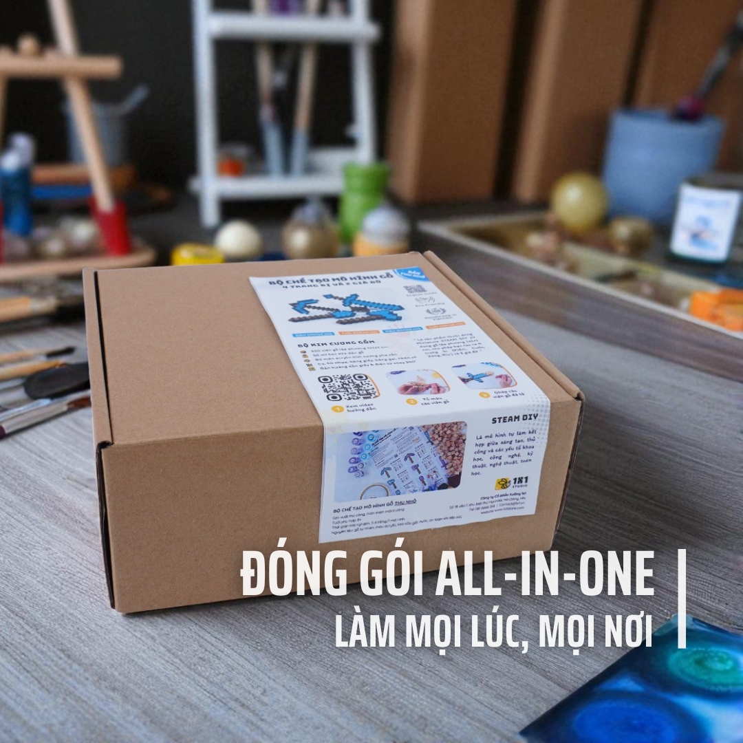 Bộ Chế Tạo 4 Trang Bị Minecraft Kim Cương (Thu Nhỏ)