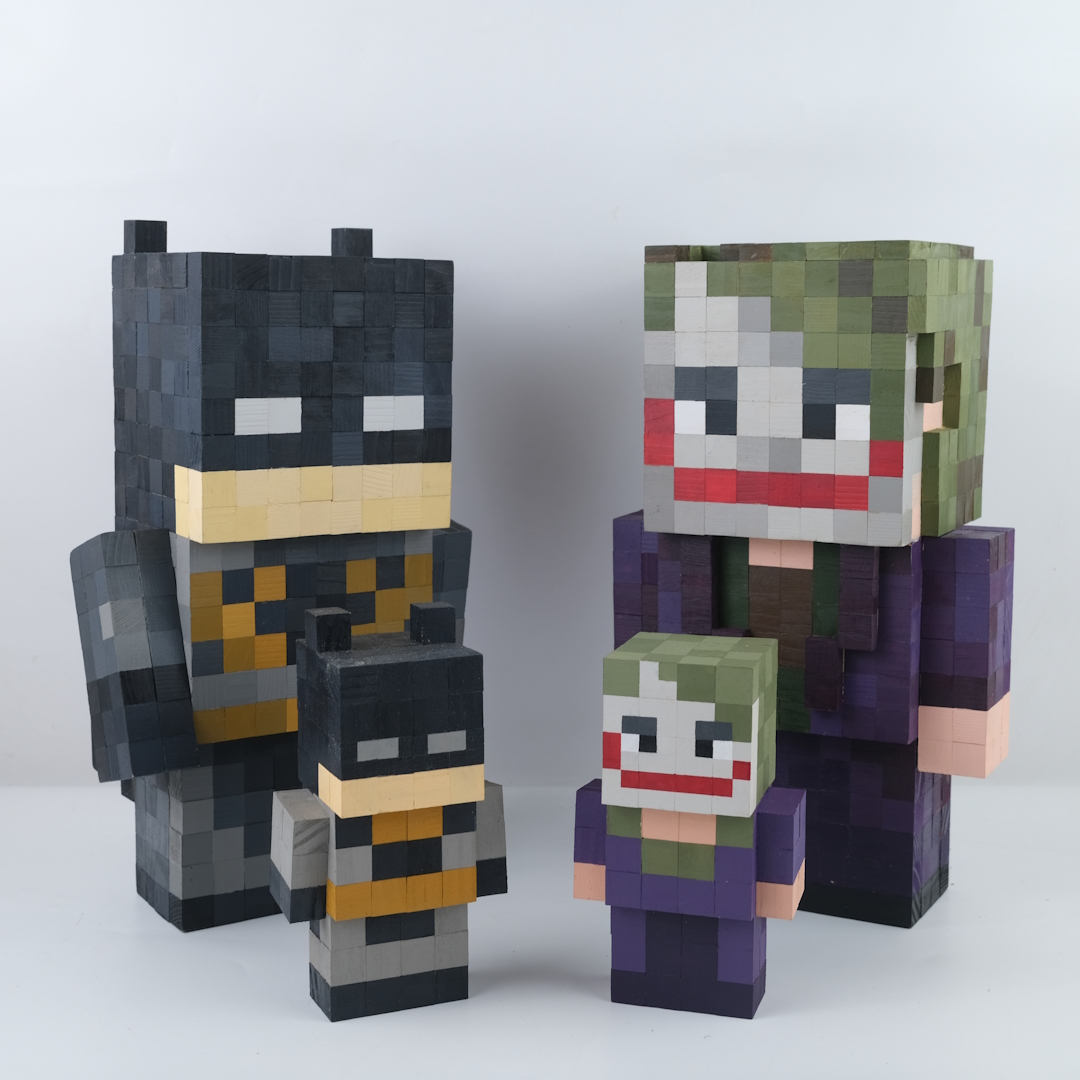Mô Hình Gỗ Bigsize Joker (Art Toy)