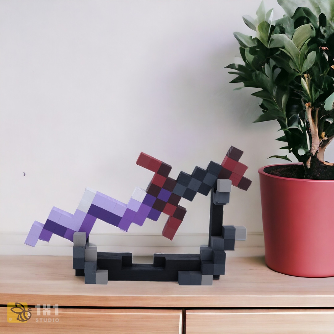 Mô Hình Gỗ Minecraft Dungeon Eternal Knife (Art Toy)