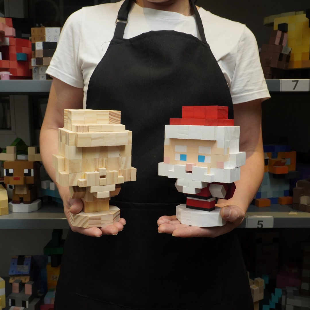 (DIY) Kit Tô Màu Ông Già Noel