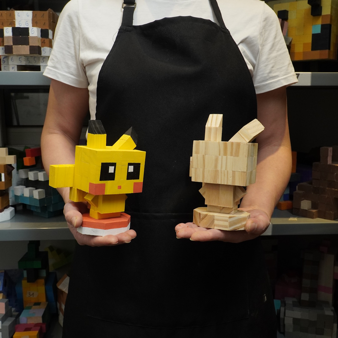 (DIY) Kit Tô Màu Pikachu (Pokemon)