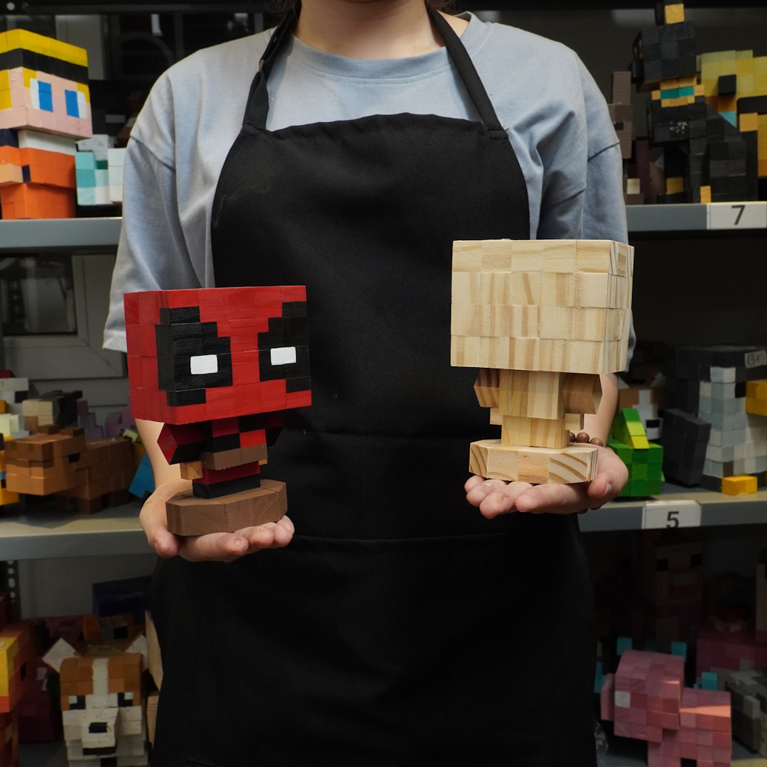(DIY) Kit Tô Màu Deadpool (size s)