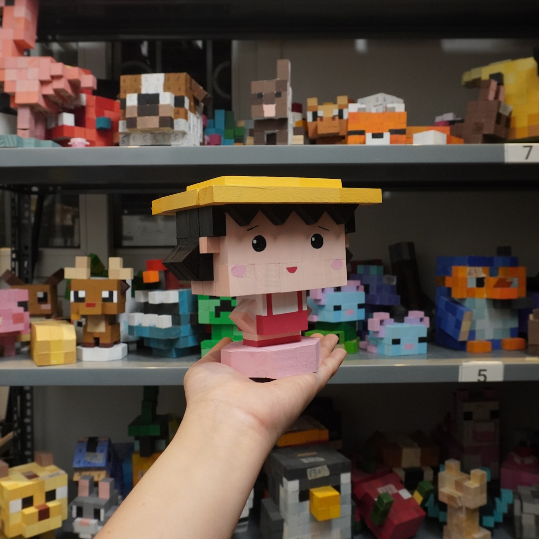 Mô Hình Gỗ Maruko