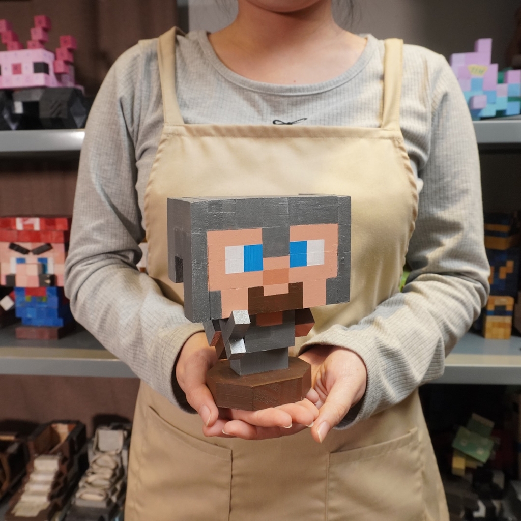 (DIY) Kit Tô Màu Minecraft Steve 2
