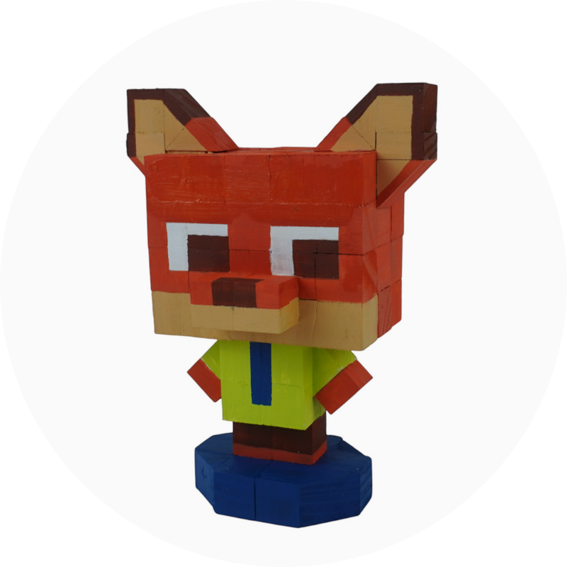 p6 - Kit Tô Màu Cáo Nick (Zootopia)