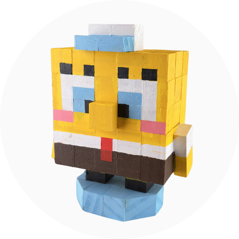 p6. Kit Tô Màu Bọt Biển SpongeBob (DIY)