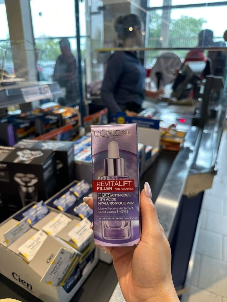 Serum L'oreal Paris Revitalift HA 30ml màu tím của Pháp