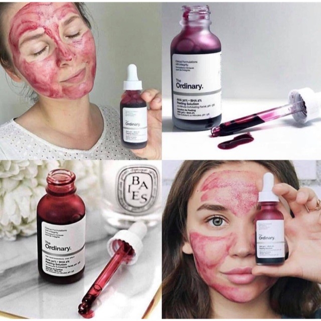 Serum Tẩy Da Chết Hóa Học The Ordinary AHA 30% +BHA 2% Peeling 30ml