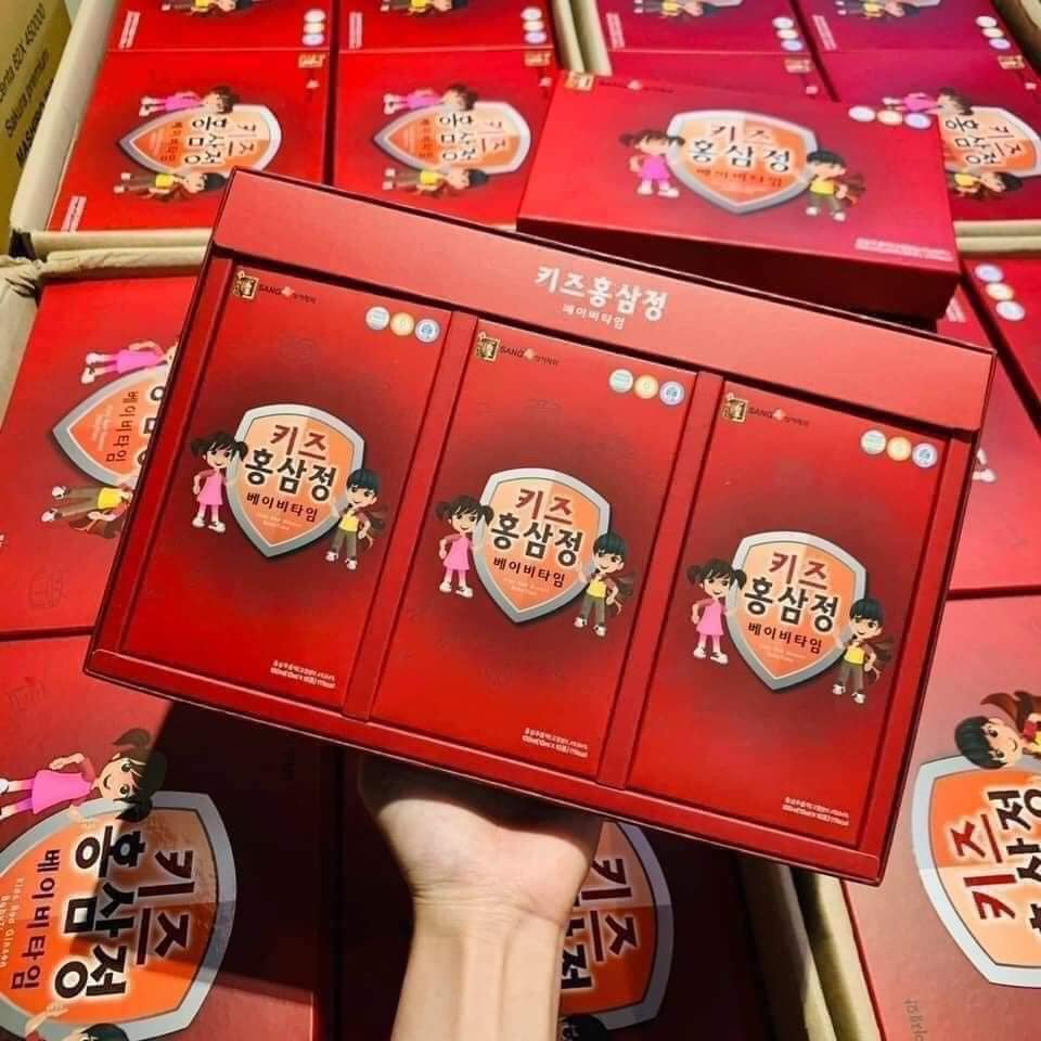 Nước hồng sâm Baby SangA Hàn Quốc 30 gói cho trẻ em