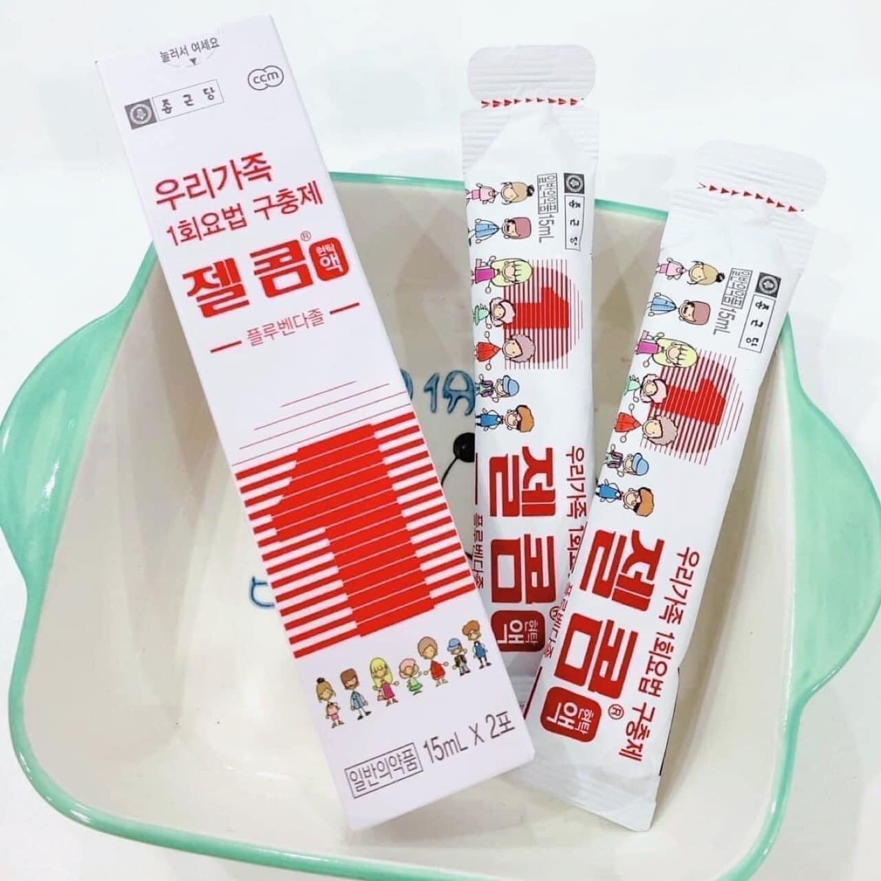 Siro Tẩy Giun Zelcom Hàn Quốc Cho Trẻ Trên 2 Tuổi