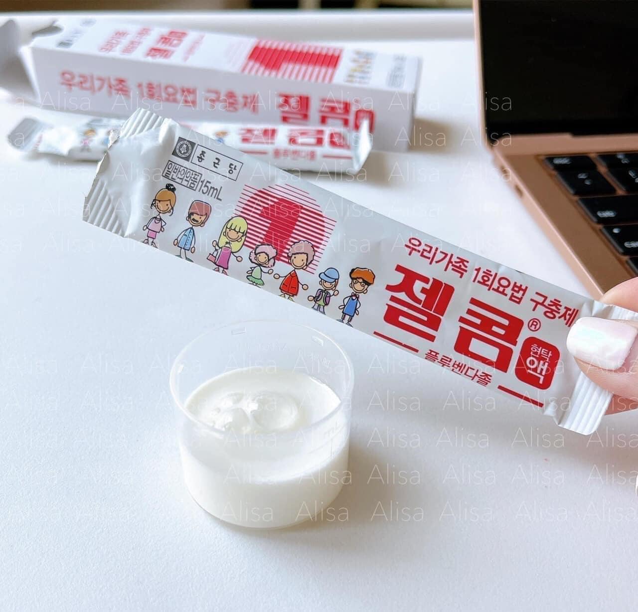 Siro Tẩy Giun Zelcom Hàn Quốc Cho Trẻ Trên 2 Tuổi