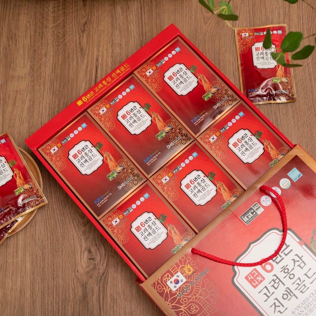 Nước hắc sâm NongHuyp Hàn Quốc hộp 30 gói nhỏ