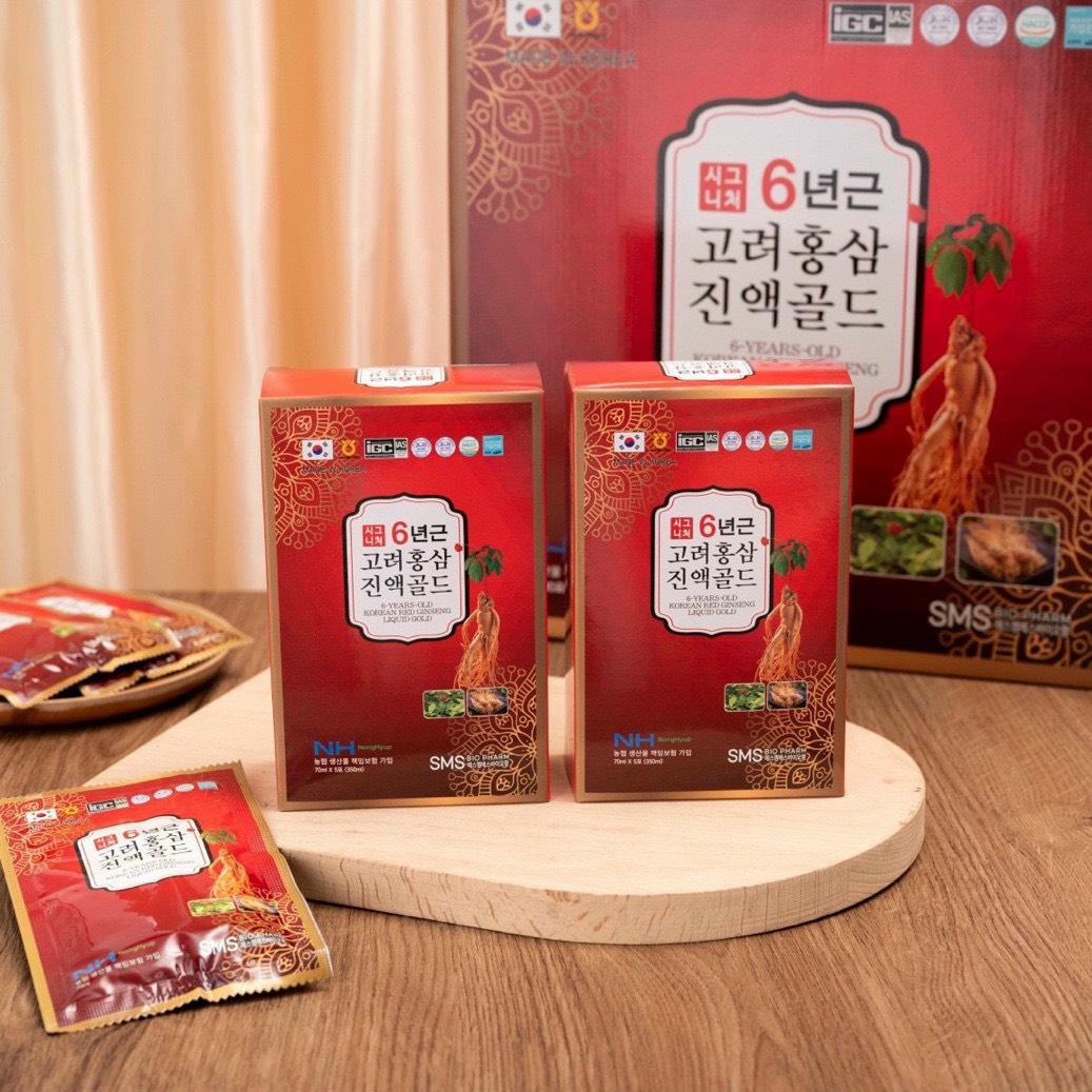 Nước hắc sâm NongHuyp Hàn Quốc hộp 30 gói nhỏ