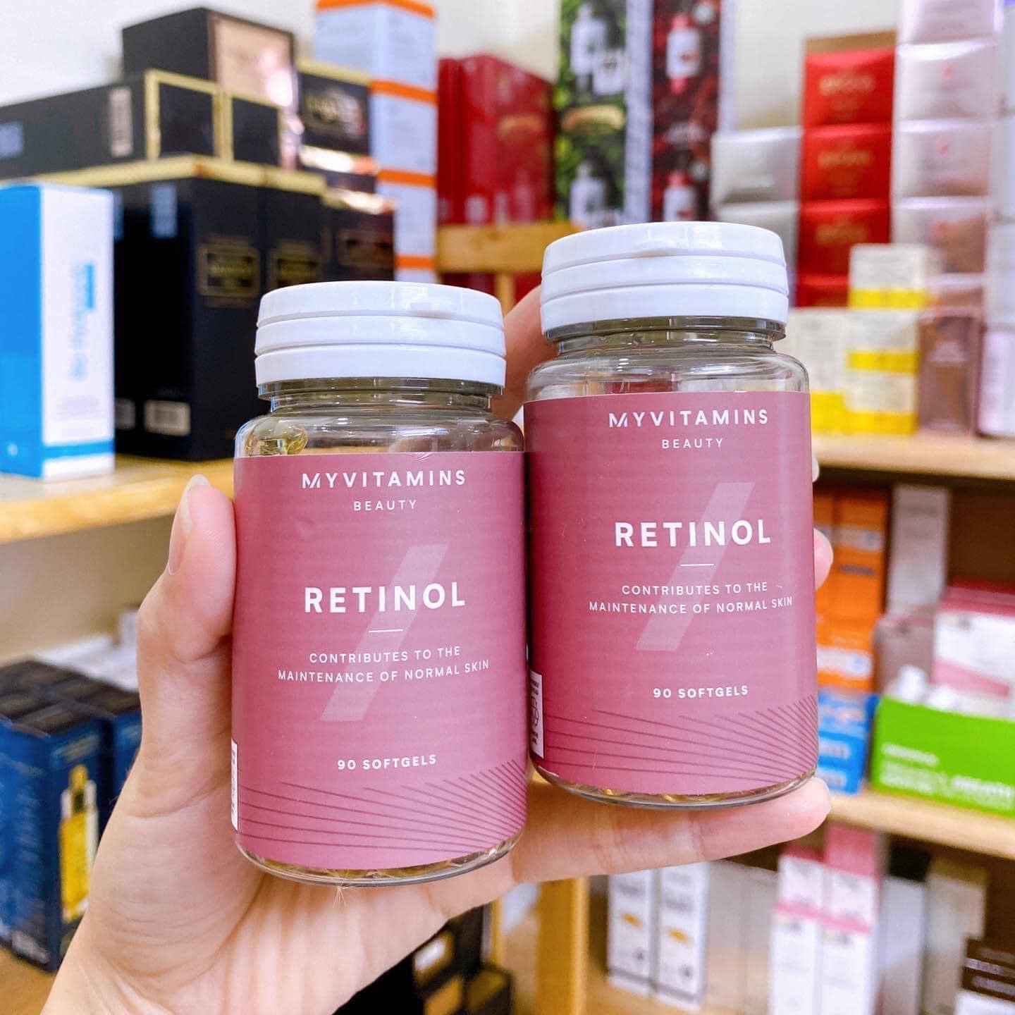 Viên uống trẻ hoá Retinol 90v