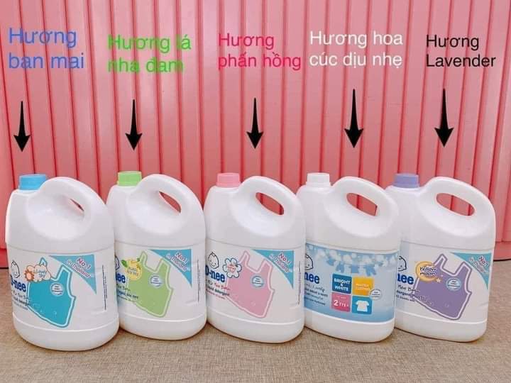 Nước giặt Dnee Thái Lan can 3L