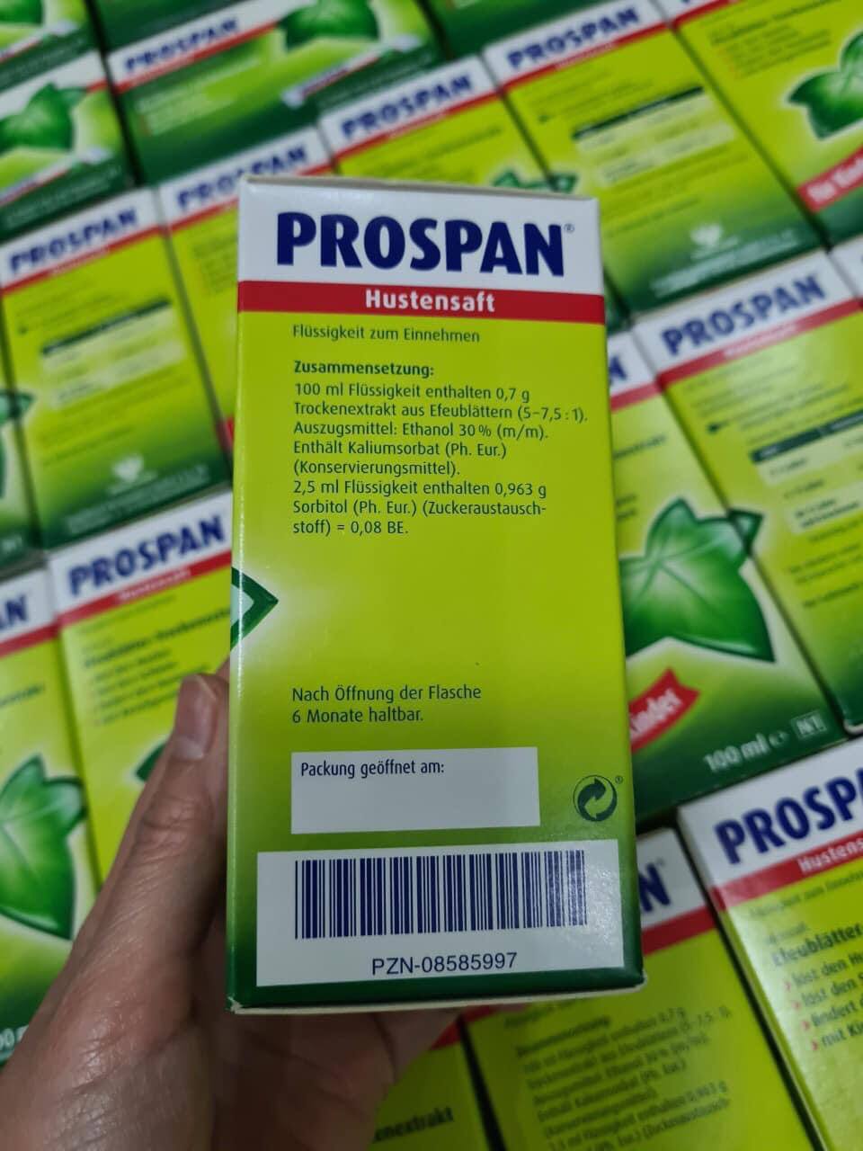 Siro trị ho Prospan Đức 100ml