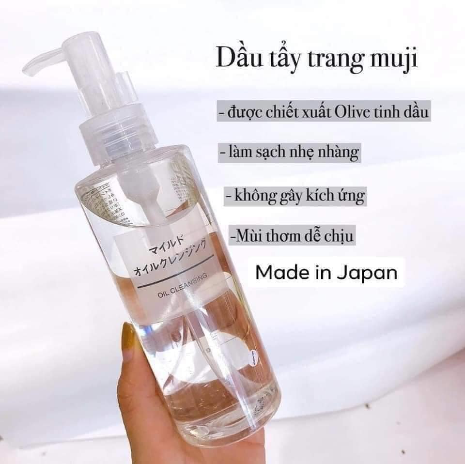 Dầu tẩy trang Muji Cleansing Oil 200ml của Nhật Bản