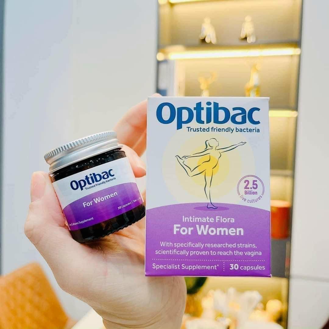 Men Vi Sinh Optibac Probiotics Tím Cho Phụ Nữ Của Anh