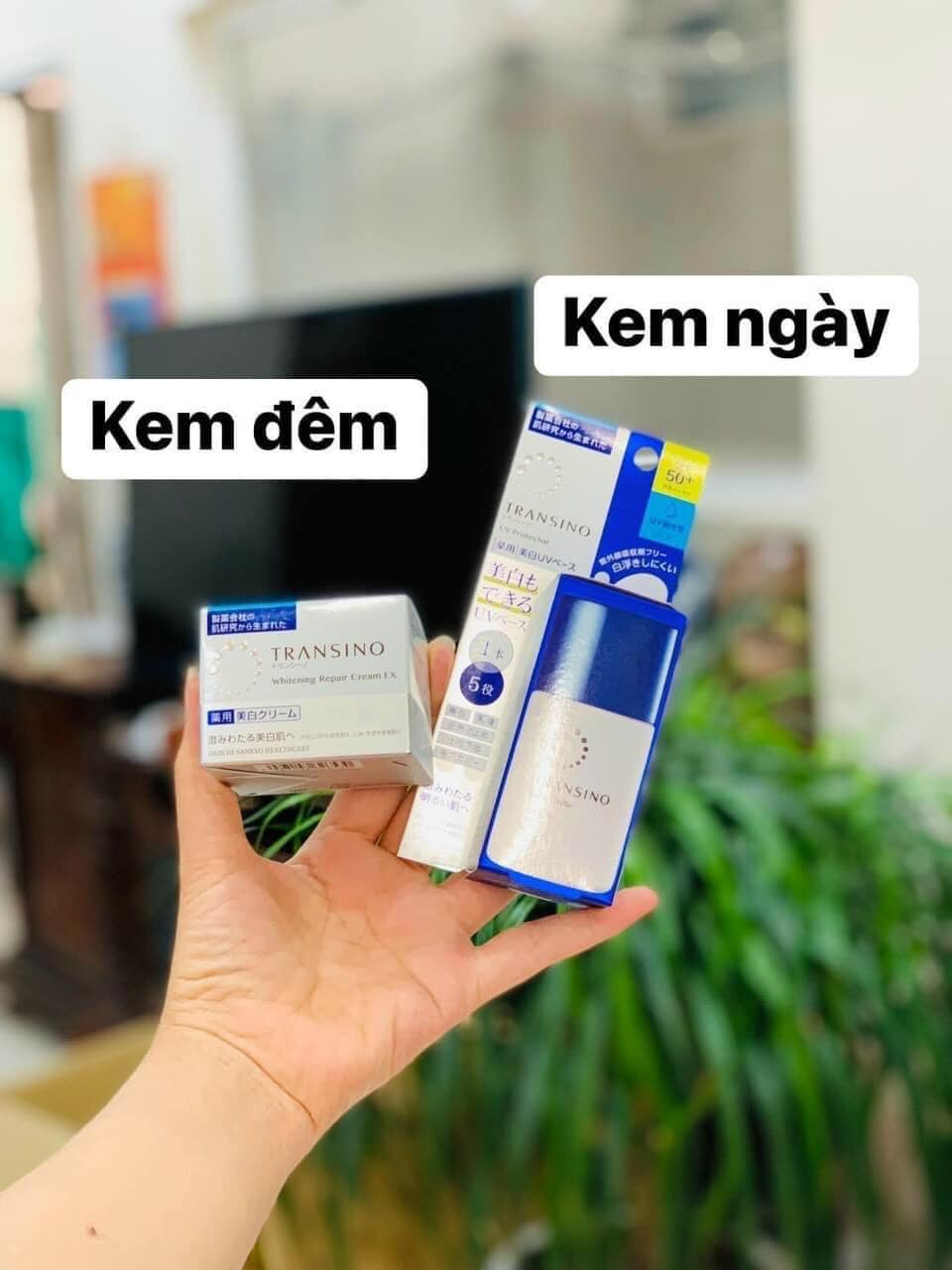 Kem Chống Nắng Dưỡng Da Transino Whitening Day Protector