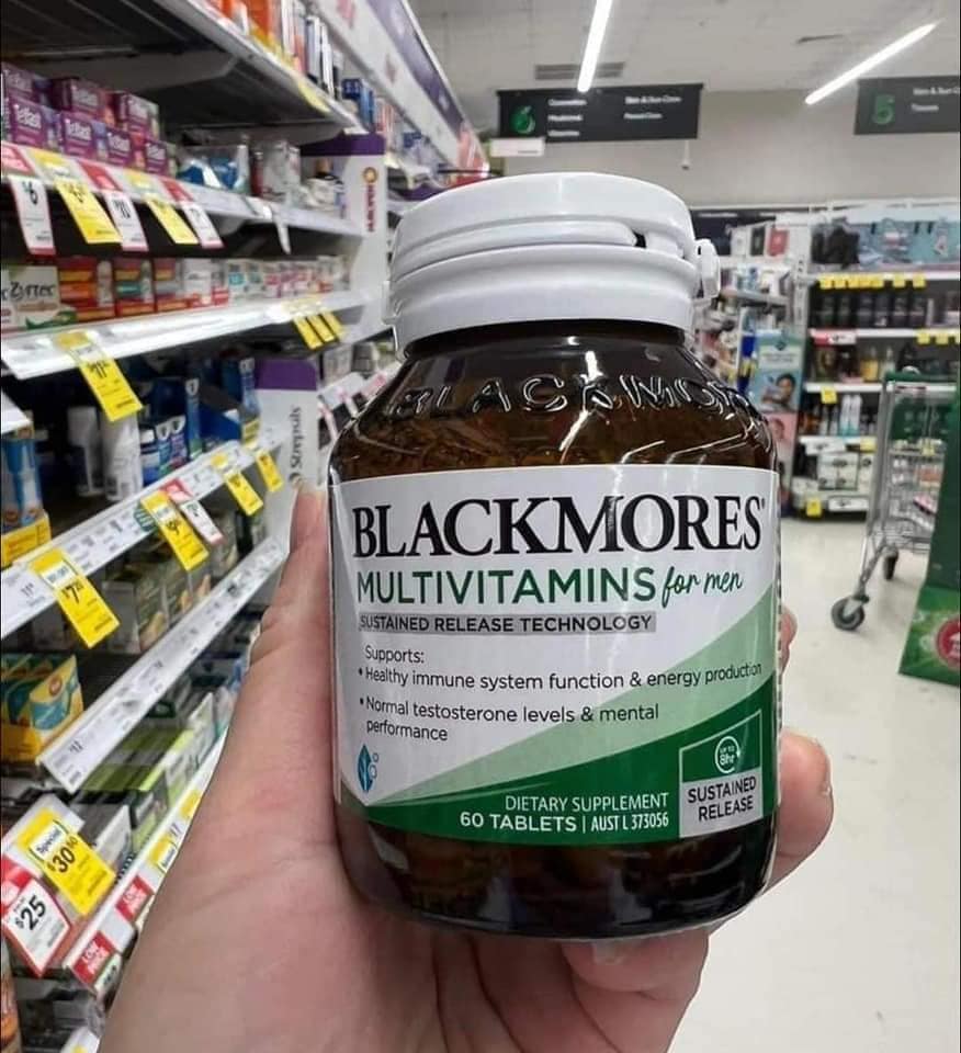 Vitamin tổng hợp cho nam và nữ Blackmores Multivitamin