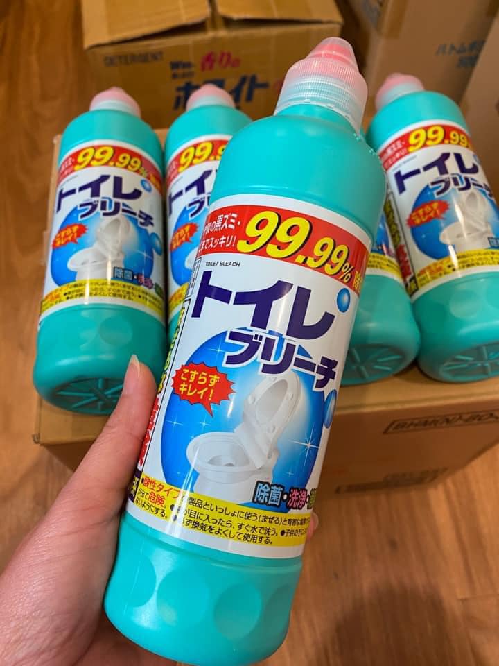 Nước tẩy rửa toilet Rocket 99.9% 500gr Nhật Bản
