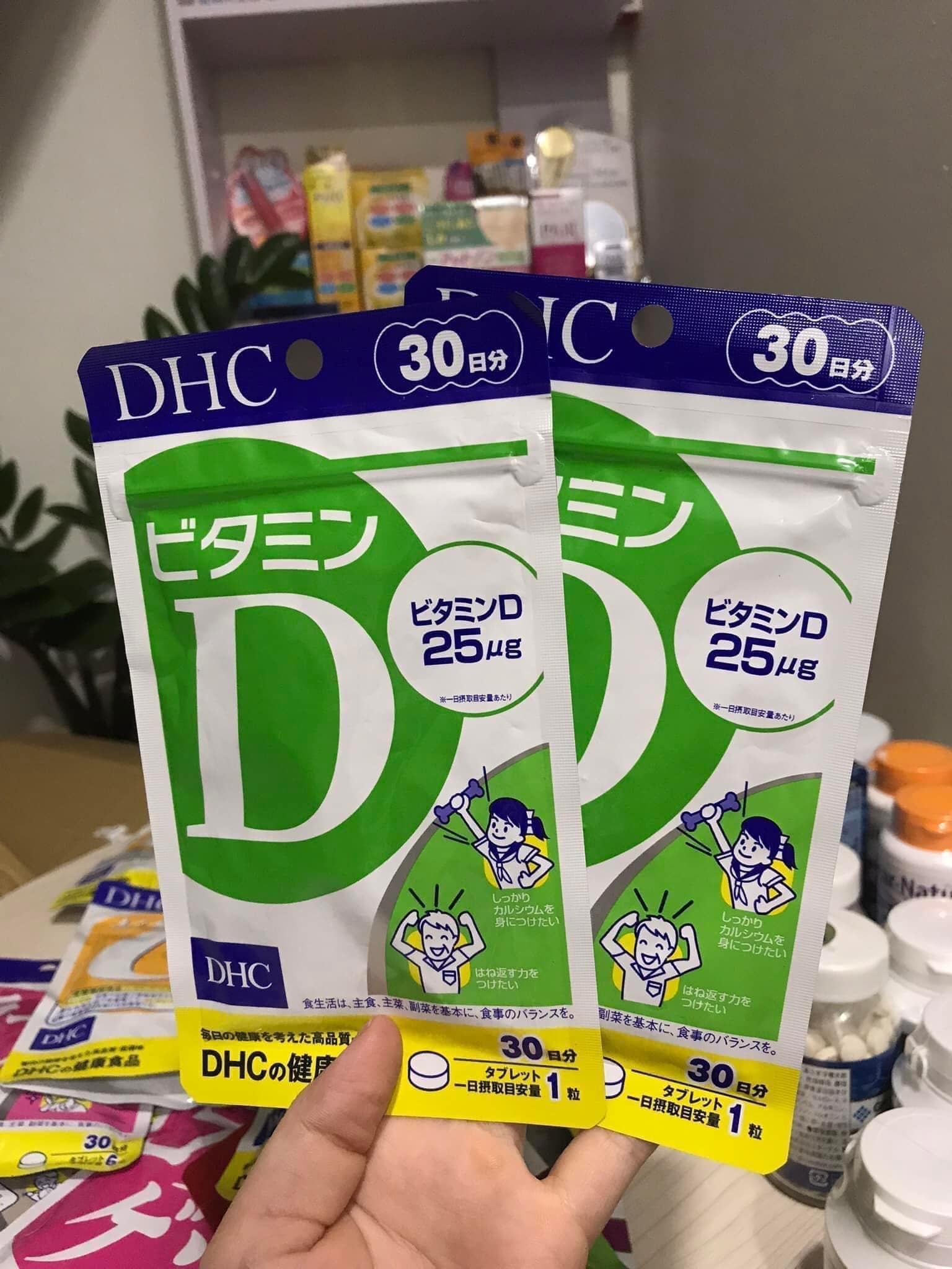 Viên uống Vitamin D DHC Nhật Bản