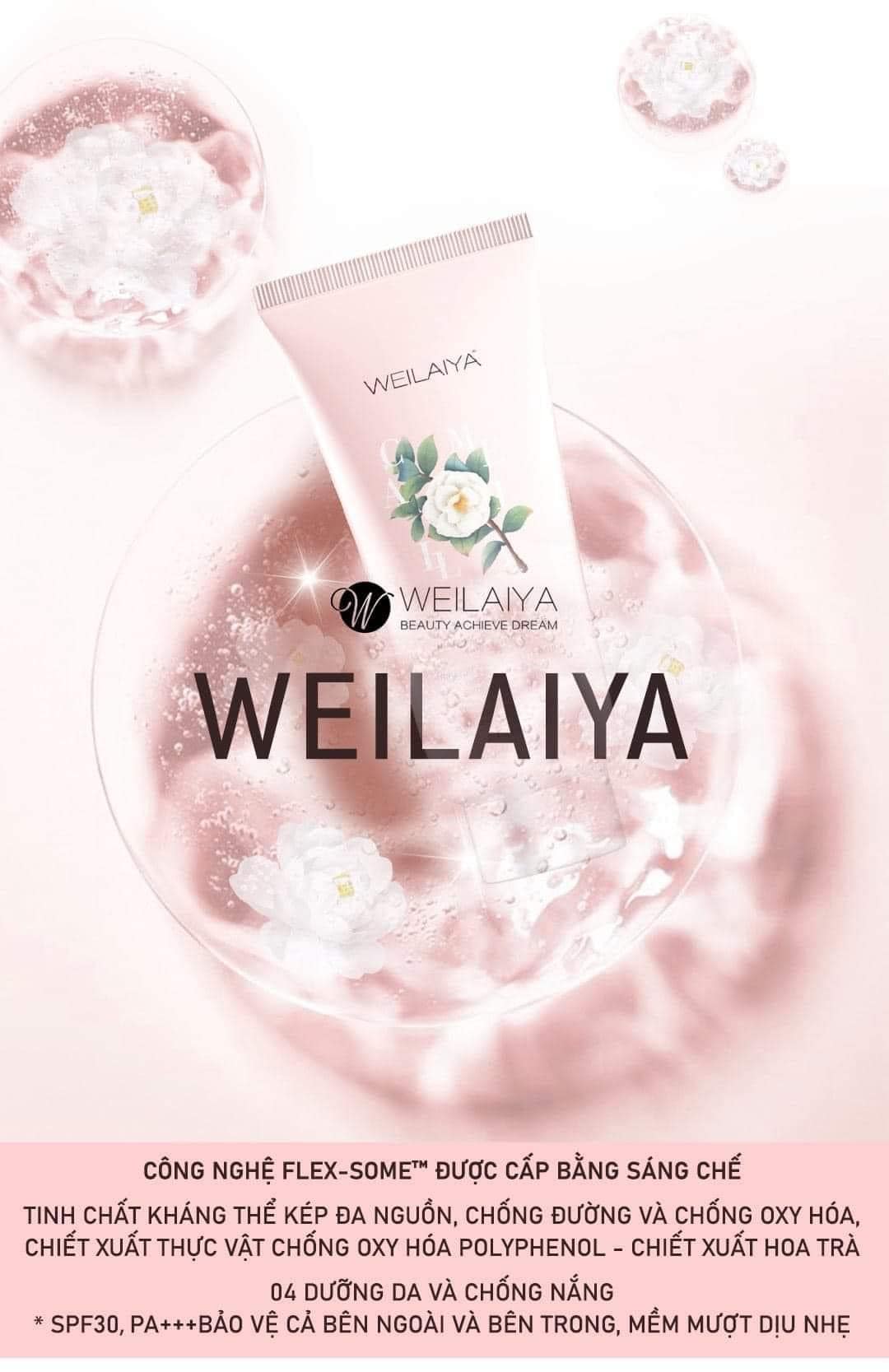 Serum dưỡng thể hoa trà Weilaiya