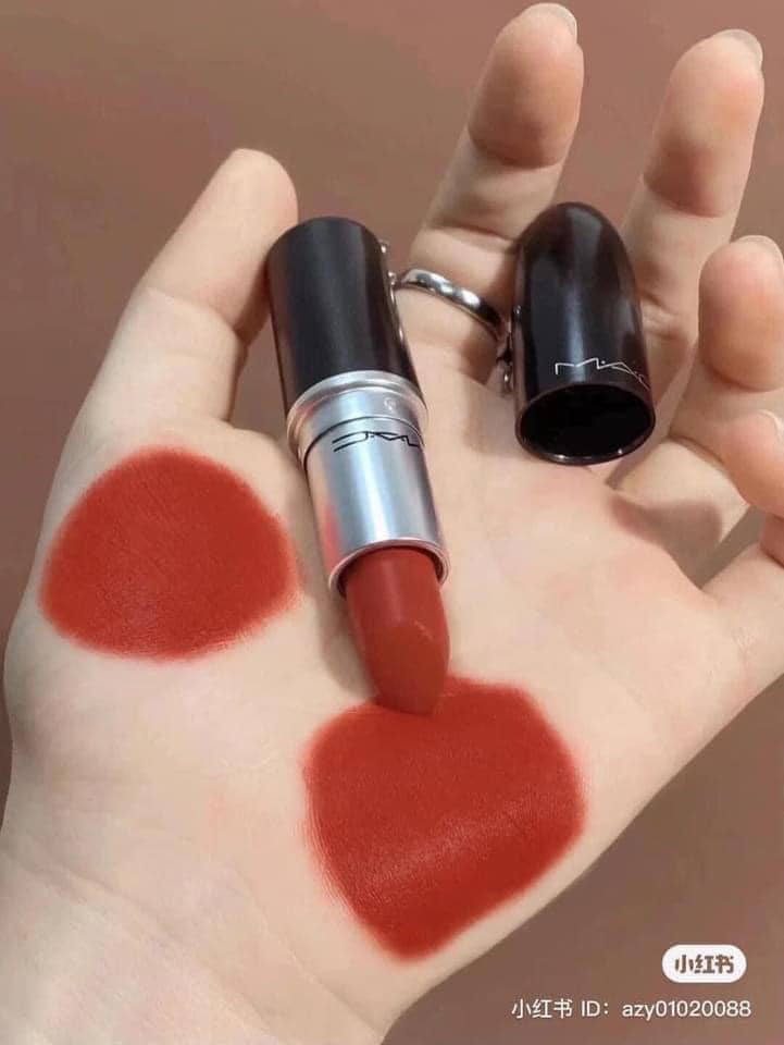 Son MAC Chili 602 màu đỏ gạch