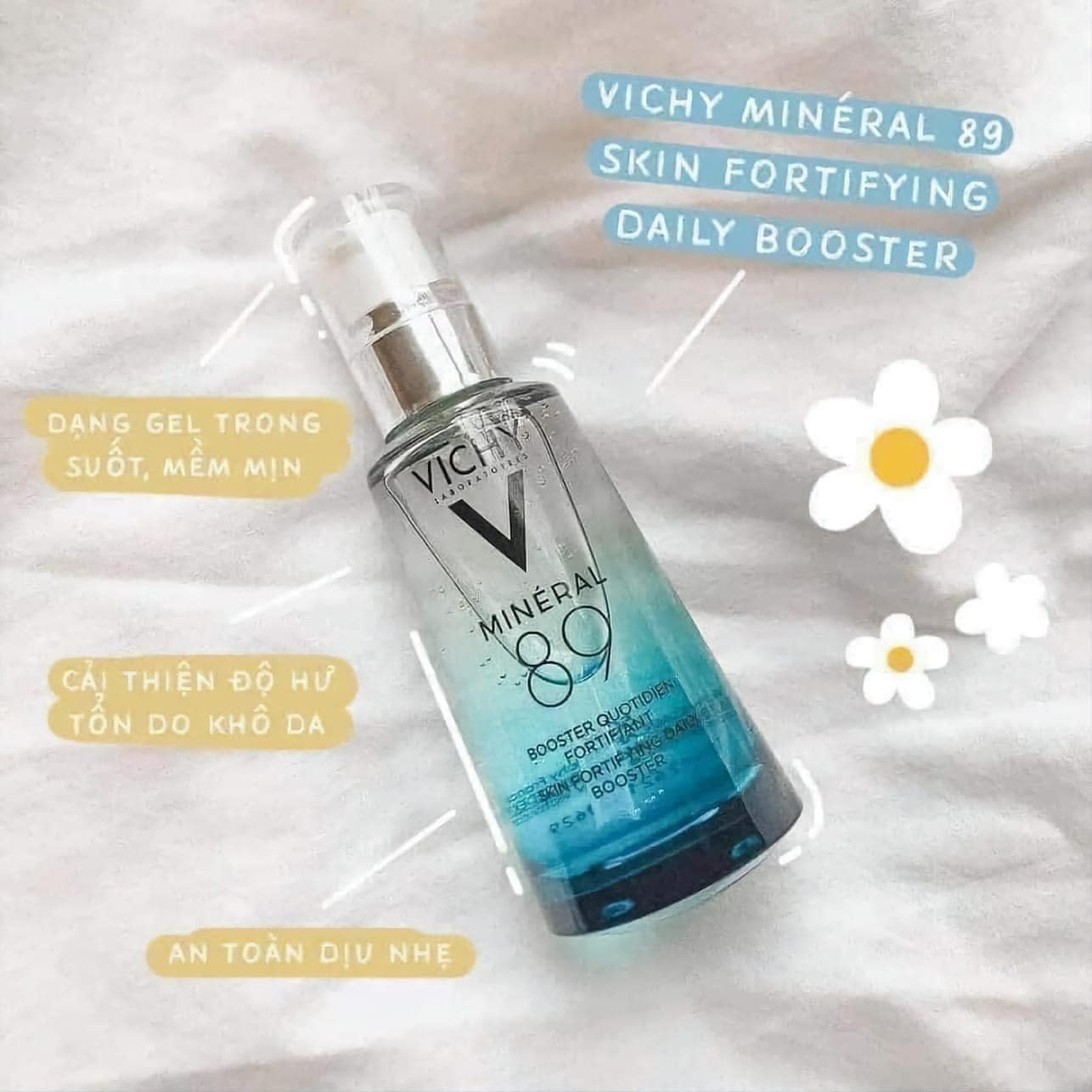 Serum Vichy Mineral 89 chai 75ml hàng Pháp