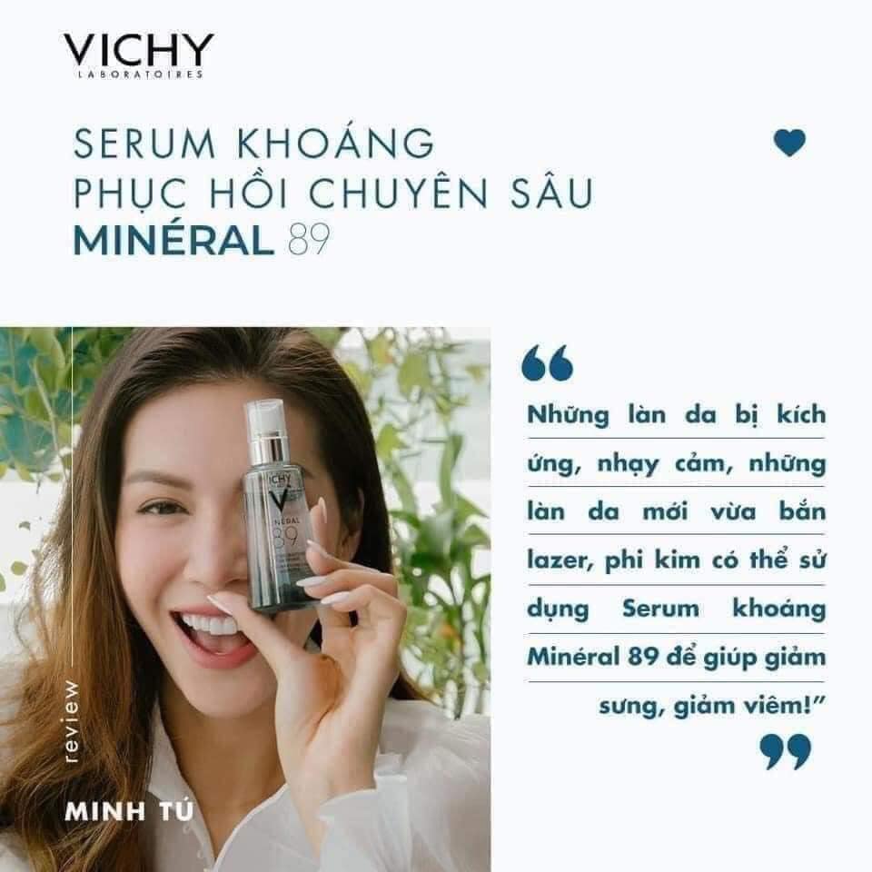Serum Vichy Mineral 89 chai 75ml hàng Pháp