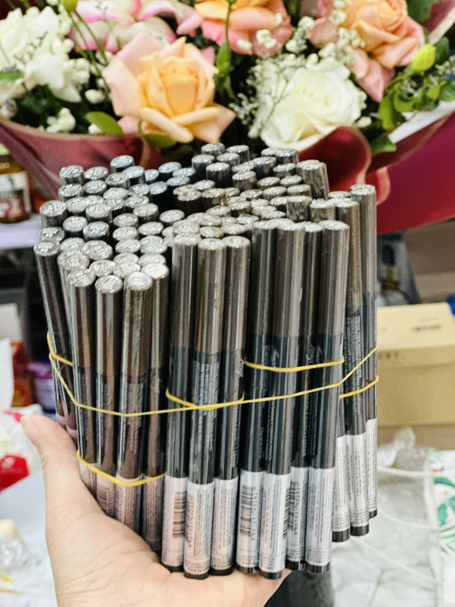 Chì kẻ mày The face shop 2 đầu