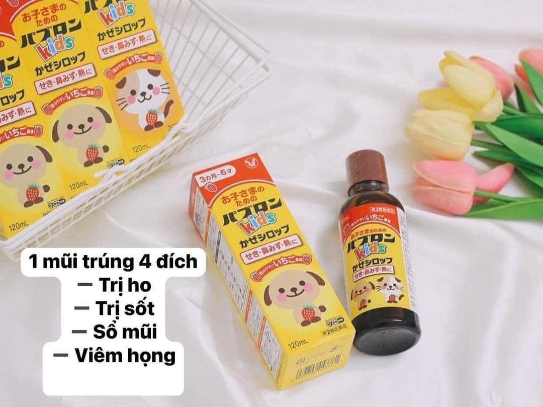 Siro S trị ho , cảm , sốt của Nhật Bản