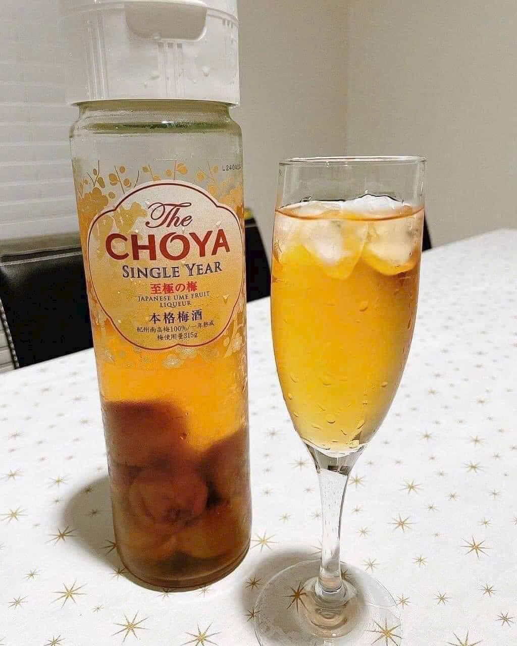 Rượu mơ vàng CHOYA Single Year nội địa Nhật Bản chai 650ml