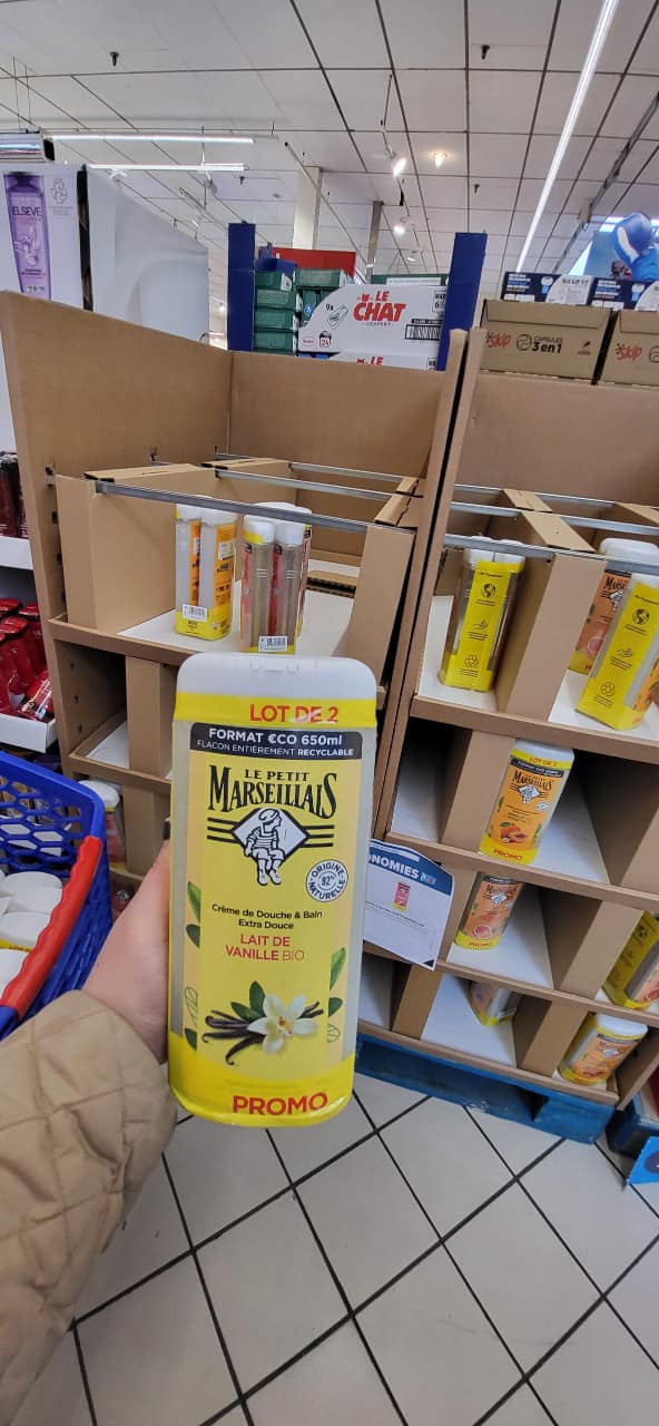 Sữa tắm Le Petit Marseillais Pháp 650ml
